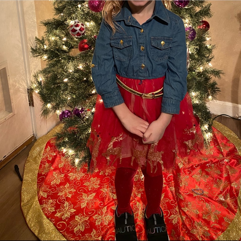 Holiday dress size 4/5 kids